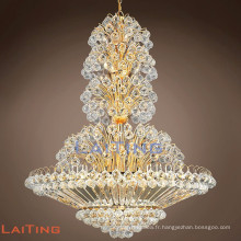 Lustre antique unique lustre en cristal de style français drop